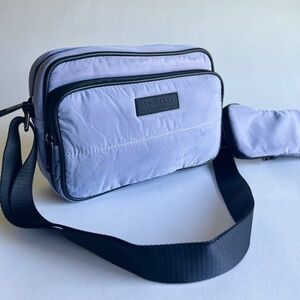 Ted Baker Blue Purple Nylon Shoulder Crossbody Small Bag